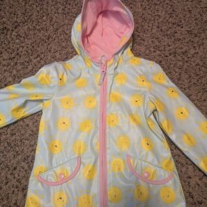 Sunshine Patterned Kids Raincoat